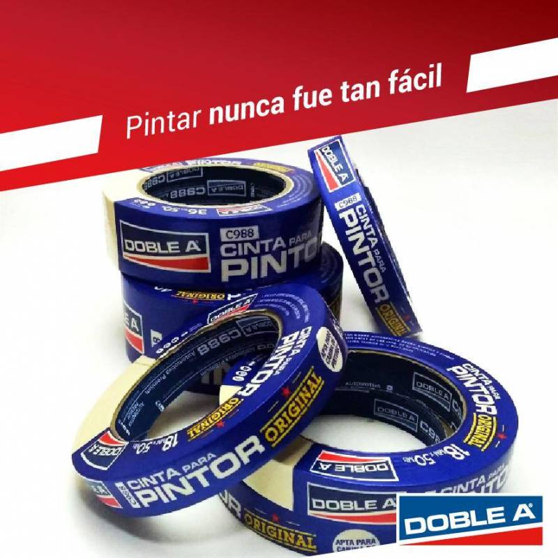 Cinta Enmascarar 988 DOBLE A