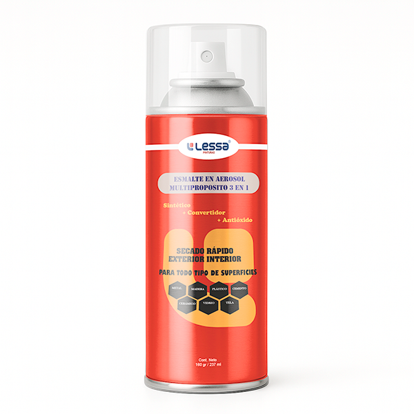 Aerosol Barniz Brillante LESSA