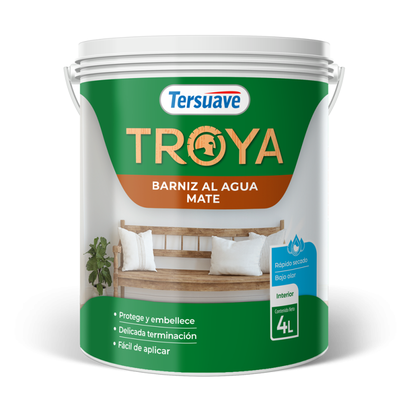 Barniz al Agua Mate TERSUAVE